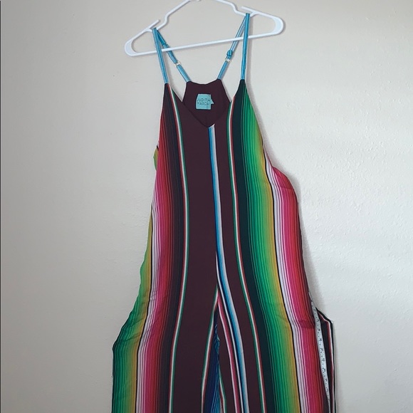 Judith March Serape fabric cinco de mayo outfit jumper adjustable strap - Picture 13 of 16